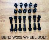 MERCEDES BENZ Wheel Bolt For MERCEDES BENZ C-CLASS W205 (SET OF 4)